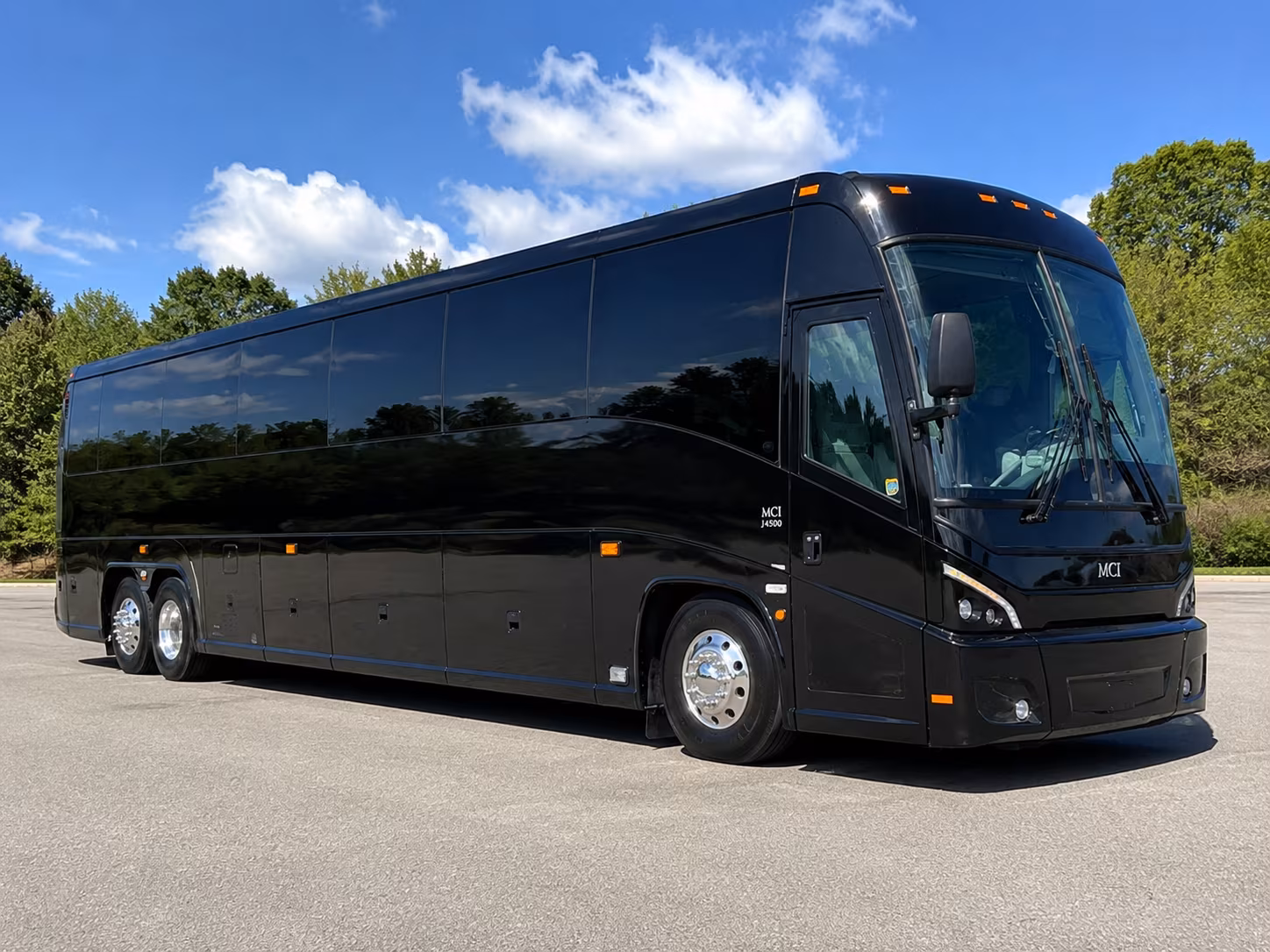 dallas bus rental service area