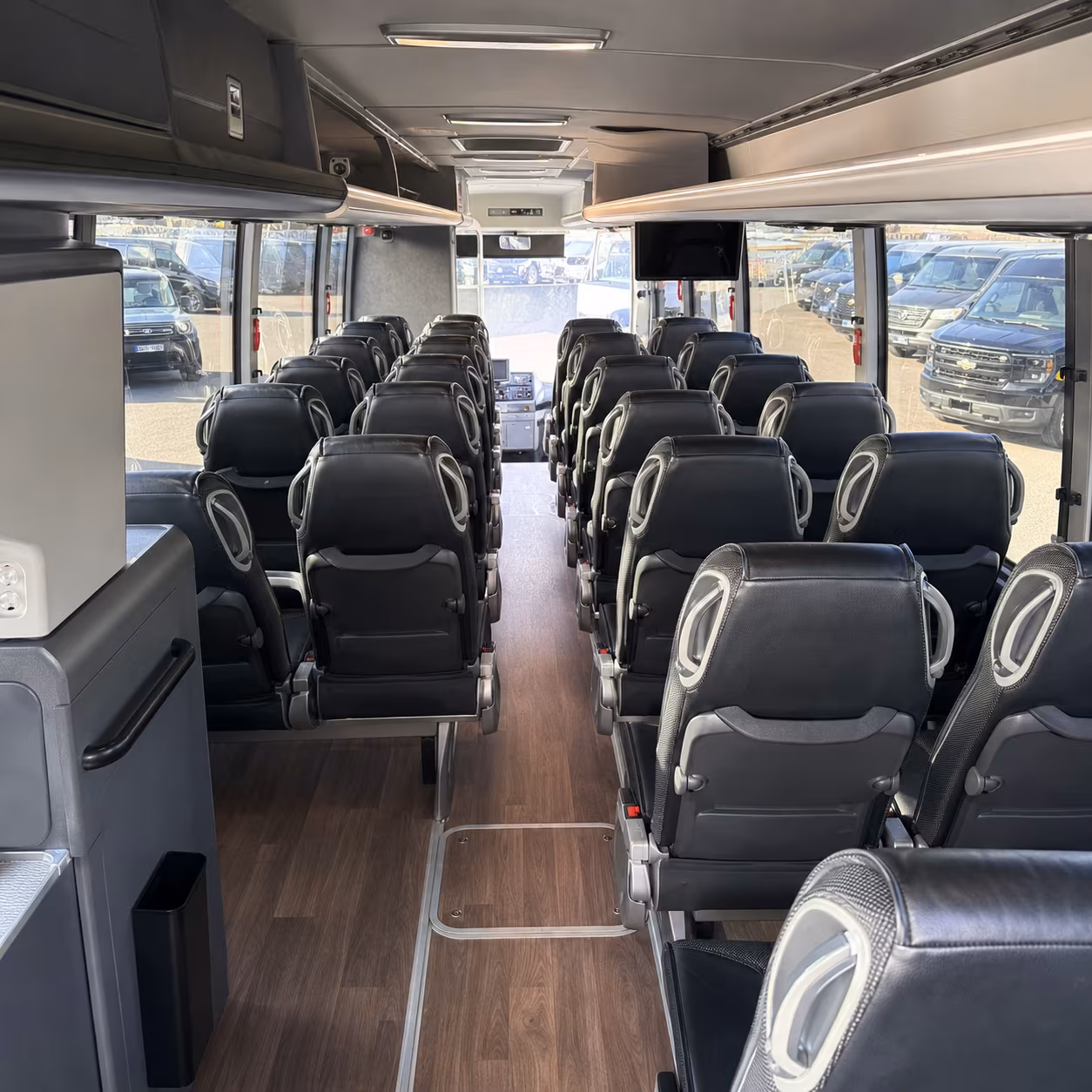 dallas concert transportation onboard seating