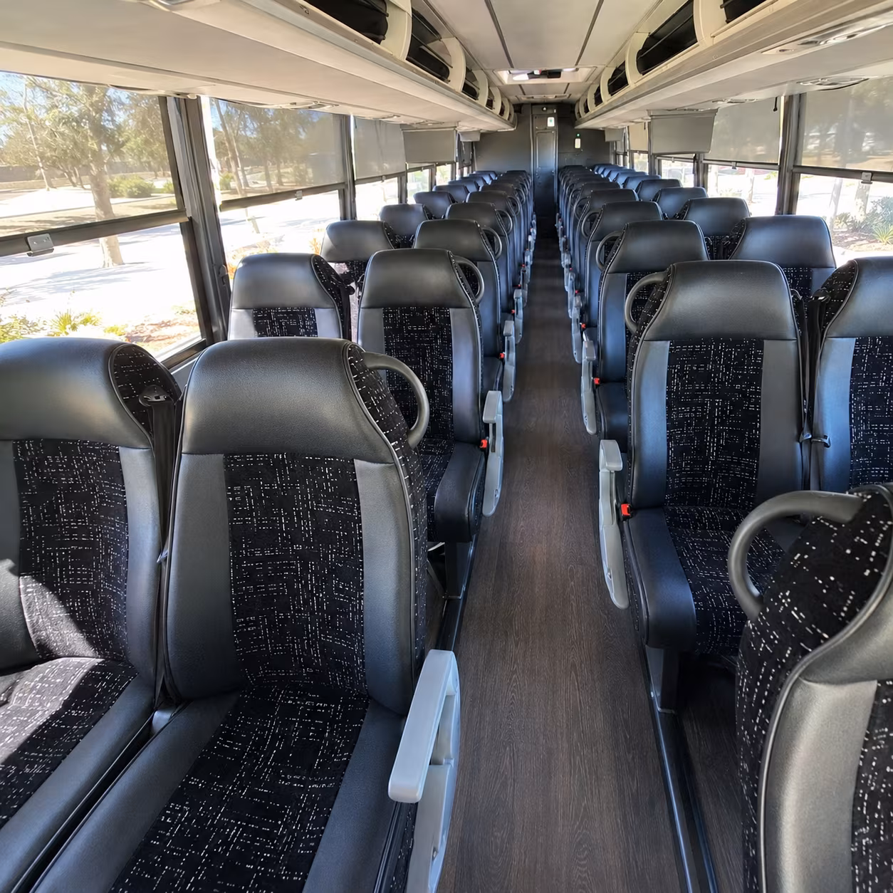dallas corporate event transportation onboard seating